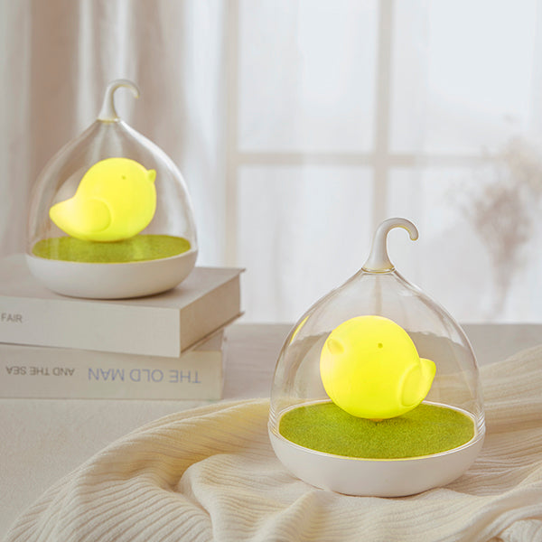 Veilleuses à intensité variable pour cage à oiseaux pour enfants - Rechargeable par USB