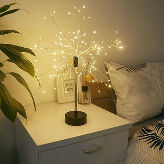 Luz de árvore LED de fio de cobre