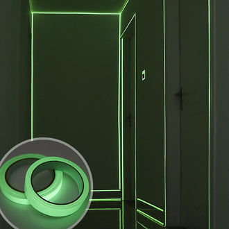 Nastro luminoso al buio