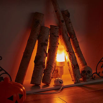 Ampoule LED à flamme vacillante pour Halloween