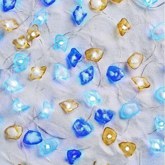 Luci decorative in vetro marino (con telecomando)