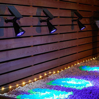 LED-blacklight op zonne-energie