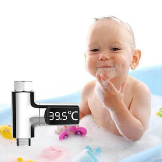 Battery Free LED Digital Shower Thermometer